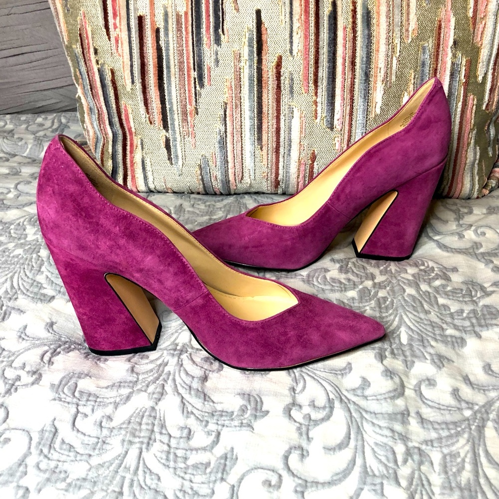 Brand New RARE Nine West Pink Purple Pump Size 9